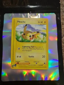 Pokemon TCG Pikachu Expedition Base Set 124/165 Regular Common - Image 1