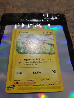 Pokemon TCG Pikachu Expedition Base Set 124/165 Regular Common - Image 2