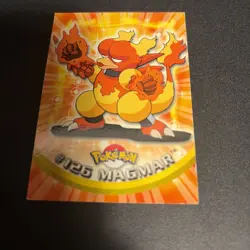 2000 Topps Pokemon TV Animation Edition Series 3 Non Holo #126 Magmar - Image 3