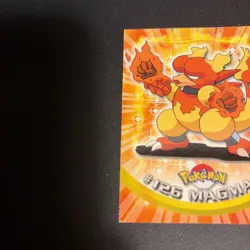 2000 Topps Pokemon TV Animation Edition Series 3 Non Holo #126 Magmar - Image 5