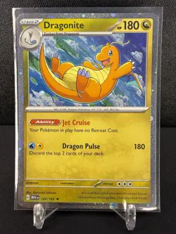 Pokemon Scarlet & Violet 151 Sam's Club Exclusive Dragonite 149/165 Cosmos Holo - Image 1