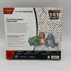 Brand New Pokemon TCG Scarlet & Violet 151 Poster Collection Box Factory Sealed 820650853166 - Image 2