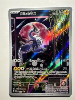 Pokemon TCG Miraidon SVP Black Star Promos SVP013 Holo Promo Promo - Image 1