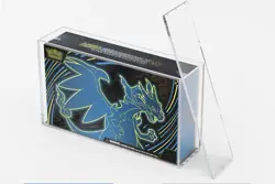 Pokemon Acrylic Case MEGA Charizard X UPC With Uv Protection - Image 2
