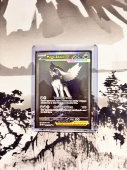 Pokemon TCG Mega Absol EX 180/132 Mega Evolution Sir 2025 Near Mint Condition - Image 1