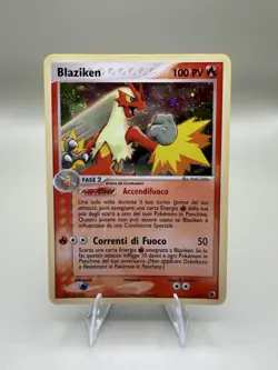Pokemon Ruby & Sapphire Blaziken #3/109 ITALIAN Holo Rare NM - Image 1