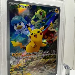 2023 POKEMON SVP EN PALDEA EVOLVED ETB PROMO #027 PIKACHU - PSA 9 MINT - Image 5