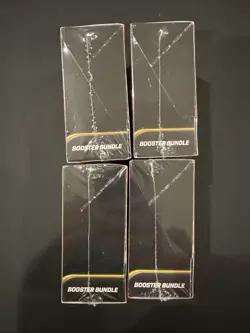 4x Pokemon Phantasmal Flames Booster Bundle Sealed New Lot of 4 - Image 3