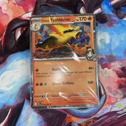 Pokemon Ethan's Typhlosion Stamped Destined Rivals Build and Battle Deck -Sealed - Image 1