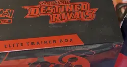 Pokemon tcg: Destined Rivals ETB Lot of 2 - Sealed w/ Small Wrap Tear (See Pics) - Image 4