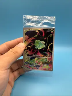 Bulbasaur 133/132 PROMO Stamped Pokemon Mega Evolution Holo Sealed NM - Image 1