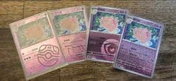 Pokemon TCG S-Chinese Gem Pack Vol.3 Clefable 0105/07 Master Ball Holo Set NM - Image 1
