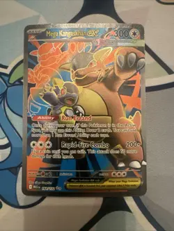 Pokemon Mega Evolution Kangaskhan EX 164/132 Ultra Rare Full Art NM/M Condition - Image 1