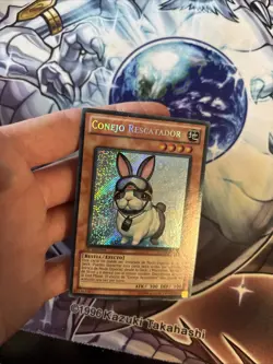 (HE) Rescue Rabbit - PHSW-SP037 Spanish - Secret Rare - 1st Edition - YuGiOH LP - Image 5