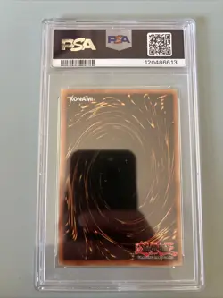 Yu-Gi-Oh Ultra Rare 1st Edition Barrel Dragon MRD-126 Metal Raiders PSA 8 USA - Image 2