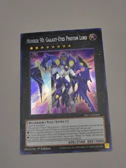 Yugioh! Number 90: Galaxy-Eyes Photon Lord (Silver) - BLC1-EN018 - Ultra Rare - - Image 2