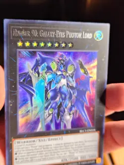 Yugioh! Number 90: Galaxy-Eyes Photon Lord (Silver) - BLC1-EN018 - Ultra Rare - - Image 3