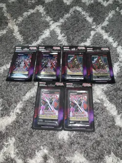 LOT OF 6 Yu-Gi-Oh! TCG King's Court 1ST EDITION Blister Pack FACTORY SEALED NEW! - Image 1