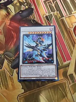 Red-Eyes Zombie Dragon Lord MP23-EN083 - Prismatic Secret Rare 1st Ed NM Yugioh - Image 1