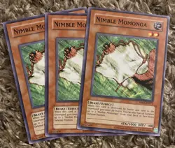 Nimble Momonga 3x Playset Yu-Gi-Oh! TCG Retro Pack - Image 1