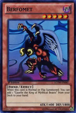 Berfomet - LCYW-EN045 - Super Rare - 1st Edition Near Mint Yugioh! Card - Image 1