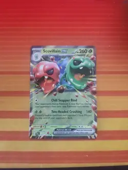 Scovillain ex 022/162 Temporal Forces Pokemon Card NM - Image 1
