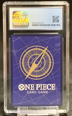 Squard One Piece Card Game OP02-009 Alt. Art Parallel Japanese CGC Perfect 10 - Image 2