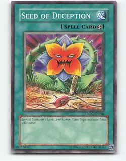 Seed of Deception #CSOC-EN046 Yugioh Card - Image 1