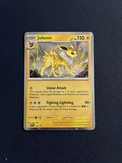 Pokemon TCG Jolteon Cosmos Holo 169 Black Star Promo Card (NM) - Image 1
