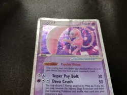 Mew ex 100/110 Holon Phantoms Holo Ultra Rare Pokemon Card DAMAGED - Image 2