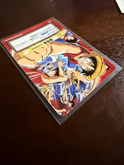Luffy One Piece Carddass Hyper Battle BANDAI Vintage Japanese Card - Image 4