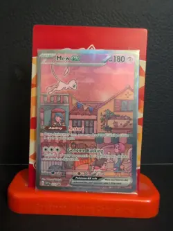 Mew ex 053 Sv: Scarlet & Violet Promo Cards Holo Sealed - Image 1