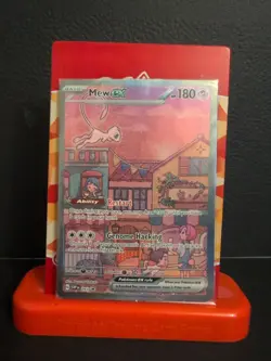 Mew ex 053 Sv: Scarlet & Violet Promo Cards Holo Sealed - Image 2