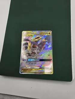 Pokemon TCG Garchomp Giratina Tag Team GX Unified Minds Holo Card 146/236 - Image 1