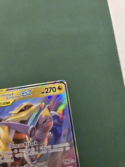 Pokemon TCG Garchomp Giratina Tag Team GX Unified Minds Holo Card 146/236 - Image 3