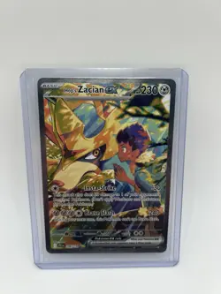 Pokemon TCG Hop's Zacian EX Card 186/159 Journey Together Sir - Image 1