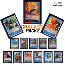 Red/Blue Ace Deck OP13 -Blue Deck Carrying on His Will - One Piece (52 Cards) - Image 1
