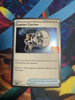 Counter Catcher 160/182 Cosmos Holo Prize Pack Play Stamp - Pokemon TCG Cards - Image 1