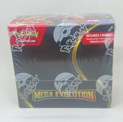 Pokemon TCG Mega Evolution Enhanced Booster Box (36 Packs + Promo card) SEALED - Image 1