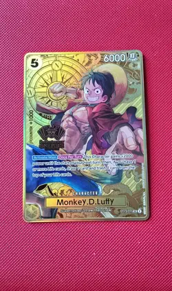 Monkey D Luffy St13 015 Promo 2 Anniversary One Piece Card Game - Image 1