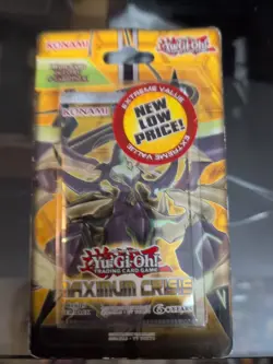 Yu-Gi-Oh 1st Edition Maximum Crisis Blister Booster Pack [9 Cards] Konami NIB - Image 1