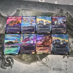 MTG Aetherdrift• Borderless Vehicle & Foils Mix Lot ▪ 8 - Image 1