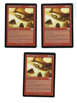 3x Shiv's Embrace - Urza's Saga - Magic The Gathering NM/M (Never Played) - Image 1