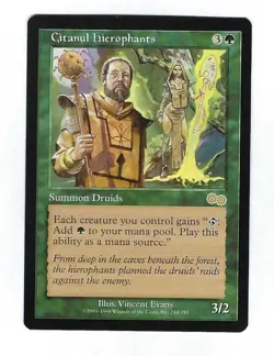 Citanul Hierophants - Urza's Saga - Magic The Gathering NM/M (Never Played) - Image 1