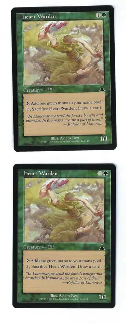 Heart Warden - Urza's Destiny - Magic The Gathering NM/M (Never Played) - Image 1