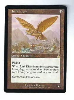 Junk Diver - Urza's Destiny - Magic The Gathering NM/M (Never Played) - Image 1
