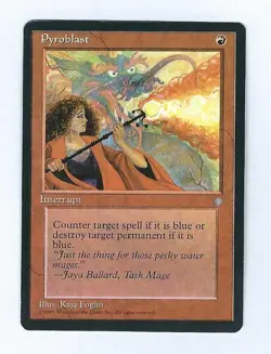 Pyroblast - Ice Age - Magic The Gathering NM/M (Never Played) - Image 1