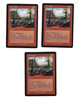 3x Lay Waste - Urza's Saga - Magic The Gathering NM/M (Never Played) - Image 1