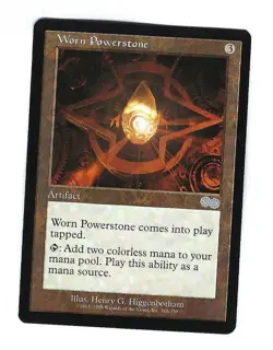 Worn Powerstone - Urza's Saga - Magic The Gathering NM/M (Never Played) - Image 1