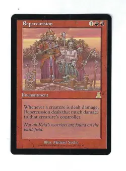 Repercussion - Urza's Destiny - Magic The Gathering NM/M (Never Played) - Image 1